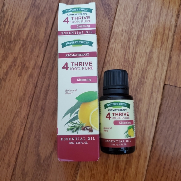 Essential oil thrive for cleansing